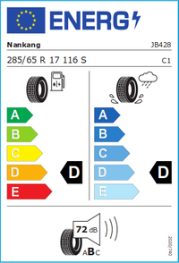 Nankang Sommerreifen "[Nankang] 285/65R17 116S - 4x4 WD A/T FT-7", Art.-Nr. JB428