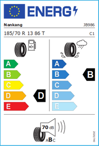 Nankang Sommerreifen "[Nankang] 185/70R13 86T - NK Comfort", Art.-Nr. JB986