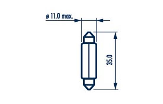 NARVA Glühlampe, Türleuchte 171253000