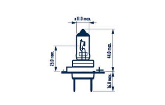 NARVA Glühlampe, Hauptscheinwerfer 480712100