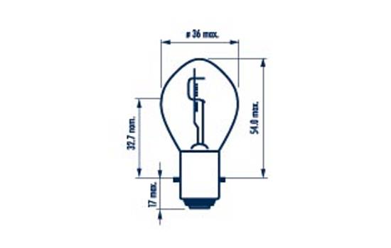 NARVA Glühlampe 495313000