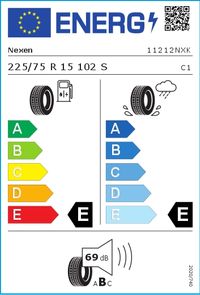 Nexen Tire Sommerreifen "225/75R15 102S - Roadian HT", Art.-Nr. 11212NXK