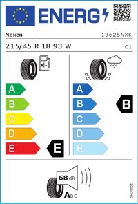 Nexen Tire Sommerreifen "215/45R18 93W - N Fera RU1", Art.-Nr. 13625NXK