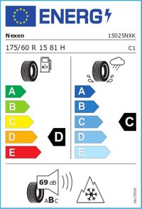 Nexen Tire Winterreifen "175/60R15 81H - Winguard SnowG WH2", Art.-Nr. 15025NXK