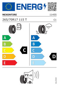 Nexen Tire Sommerreifen "[Nexen] 265/70R17 115T - Roadian HTX RH5", Art.-Nr. 11455NXK