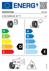 Nexen Tire Winterreifen "[Nexen] 235/50R18 97T - Winguard Ice Plus", Art.-Nr. 18539NXK