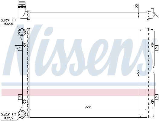 Nissens Kühler, Motorkühlung 65014 Für Vw - Bild 6