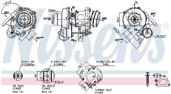 Nissens Lader, Aufladung 93059 Für Mercedes