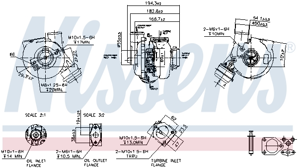 Nissens Lader, Aufladung 93249 Für Bmw