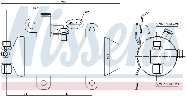 NISSENS Trockner, Klimaanlage 95459 für Volvo RENAULT TRUCKS