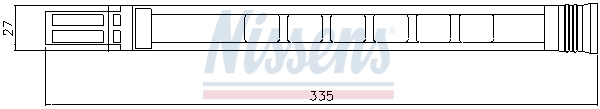 NISSENS Trockner, Klimaanlage 95387 für BMW