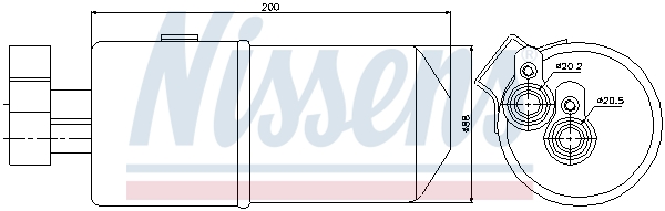 NISSENS Trockner, Klimaanlage 95436 für RENAULT