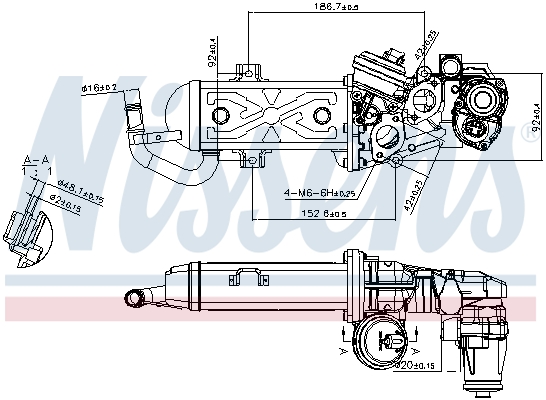 NISSENS AGR-Modul 98178 für VW