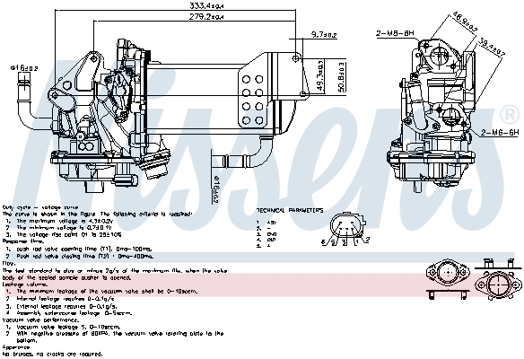 NISSENS AGR-Modul 98230 für VW