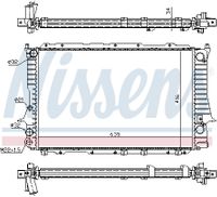 NISSENS K�hler, Motork�hlung, Art.-Nr. 60457