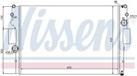 NISSENS Khler, Motorkhlung, Art.-Nr. 61981