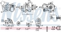 NISSENS Lader, Aufladung "** FACTORY NEW **", Art.-Nr. 93635