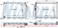 NISSENS K�hlmodul, Art.-Nr. 68747