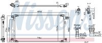 NISSENS Kondensator, Klimaanlage "** FIRST FIT **", Art.-Nr. 941190