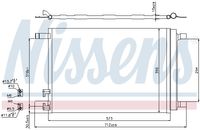 NISSENS Kondensator, Klimaanlage "** FIRST FIT **", Art.-Nr. 940319
