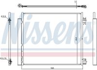 NISSENS Kondensator, Klimaanlage "** FIRST FIT **", Art.-Nr. 940546
