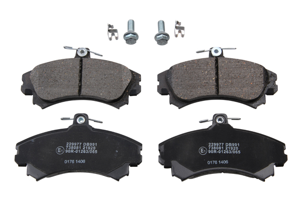 Nk Bremsbelagsatz, Scheibenbremse 229977 Für Volvo Mitsubishi Proton Smart