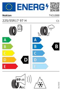 Nokian Tyres Winterreifen "225/55R17 97H - WR D4", Art.-Nr. T431088