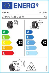 Nokian Tyres Winterreifen "275/50R21 113W - WR SUV 4", Art.-Nr. T431440