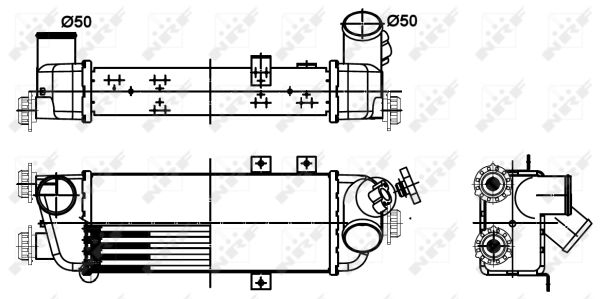 Für NRF 30305 INTERCOOLER / CHARGER - Bild 7