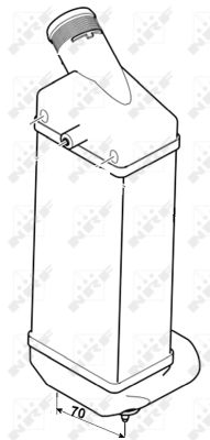 Für NRF NRF 30283 Charge Air Cooler 30283 Supply air cooler fits: AUDI A4 B5; - Bild 9