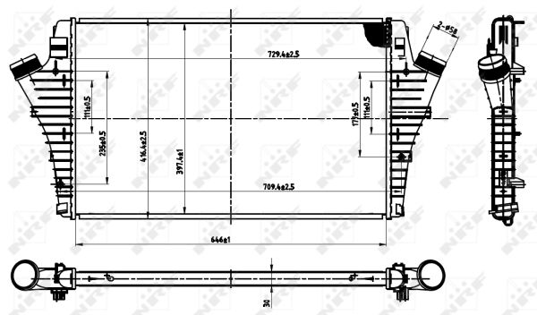 Für NRF 30475 INTERCOOLER / CHARGER - Bild 8