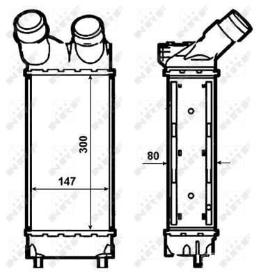 Für NRF NRF 30479 Charge Air Cooler 30479 Supply air cooler fits: CITROEN BERL - Bild 8
