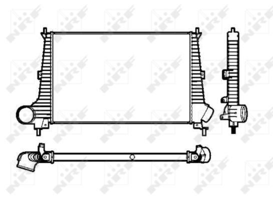 Für NRF 30845 INTERCOOLER / CHARGER - Bild 7