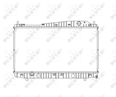 Nrf Kühler, Motorkühlung 53481 Für Daewoo Chevrolet
