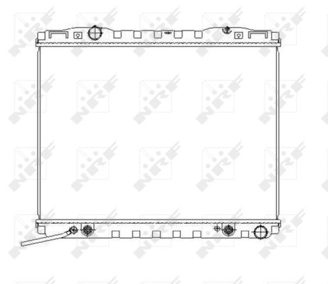 Für NRF 53366 RADIATOR - Bild 9