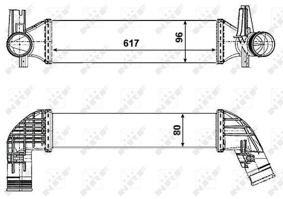Ladeluftkühler 30463 NRF für AUDI SEAT VW SKODA - Bild 6