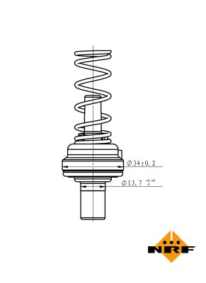 Nrf Thermostat Vw Passat Touran 1,4 - Bild 8