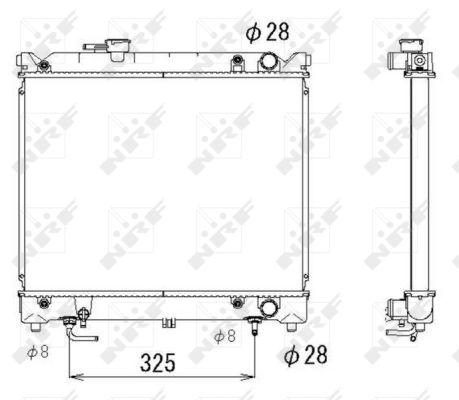 Nrf Motork?Hler Gel?Tet Suzuki Vitara 53280 - Bild 3