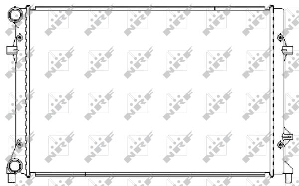 Nrf Kühler, Motorkühlung [Hersteller-Nr. 59211] für Skoda, VW, Audi - Bild 6