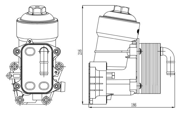 Für NRF 31838 OIL COOLER AUDI A6 2.0D 11- - Bild 8