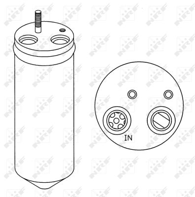 NRF Trockner, Klimaanlage EASY FIT 33148 für DAEWOO