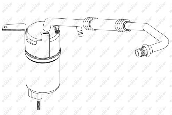 NRF Trockner, Klimaanlage EASY FIT 33220 für Ford