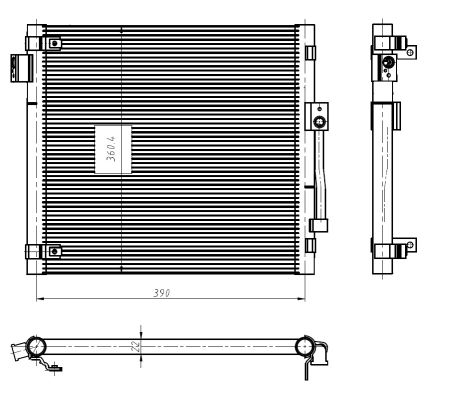 Nrf Kondensator, Klimaanlage 350447 - Bild 9