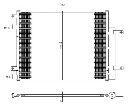 Nrf Kondensator, Klimaanlage 350506 - Bild 9