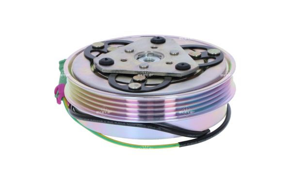 Magnetkupplung Klimakompressor Ø 118 mm 4 Rillen NRF für u.a. AUDI A4 - Bild 7