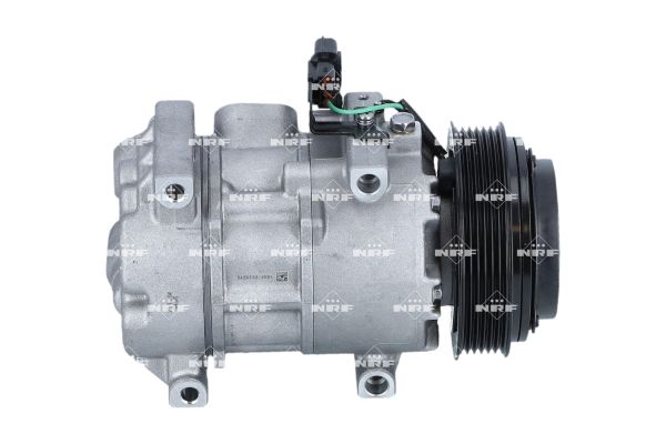 Klimakompressor 12 V Ø 117 mm DVE12N NRF passend für u.a. KIA RIO - Bild 8