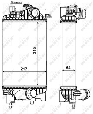NRF 30469 Ladeluftkühler LLK Turbokühler Kühler für Opel - Bild 8