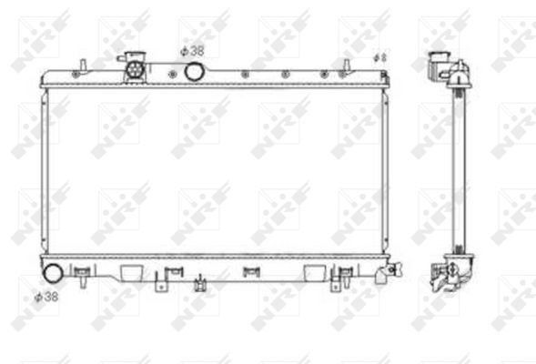 Nrf Kühler, Motorkühlung 53697 - Bild 10