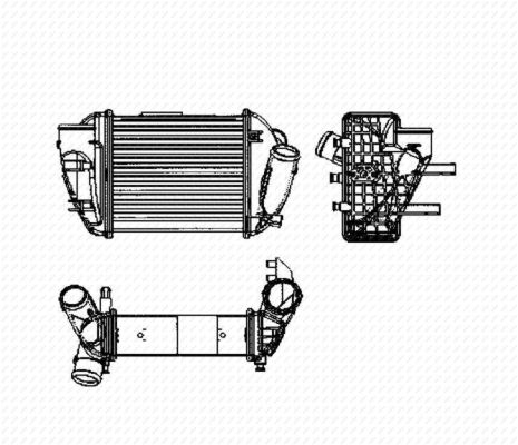NRF 30755 Ladeluftkühler LLK Turbokühler Kühler für Audi - Bild 6