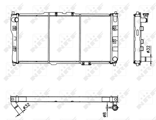Für NRF 52017 RADIATOR - Bild 9